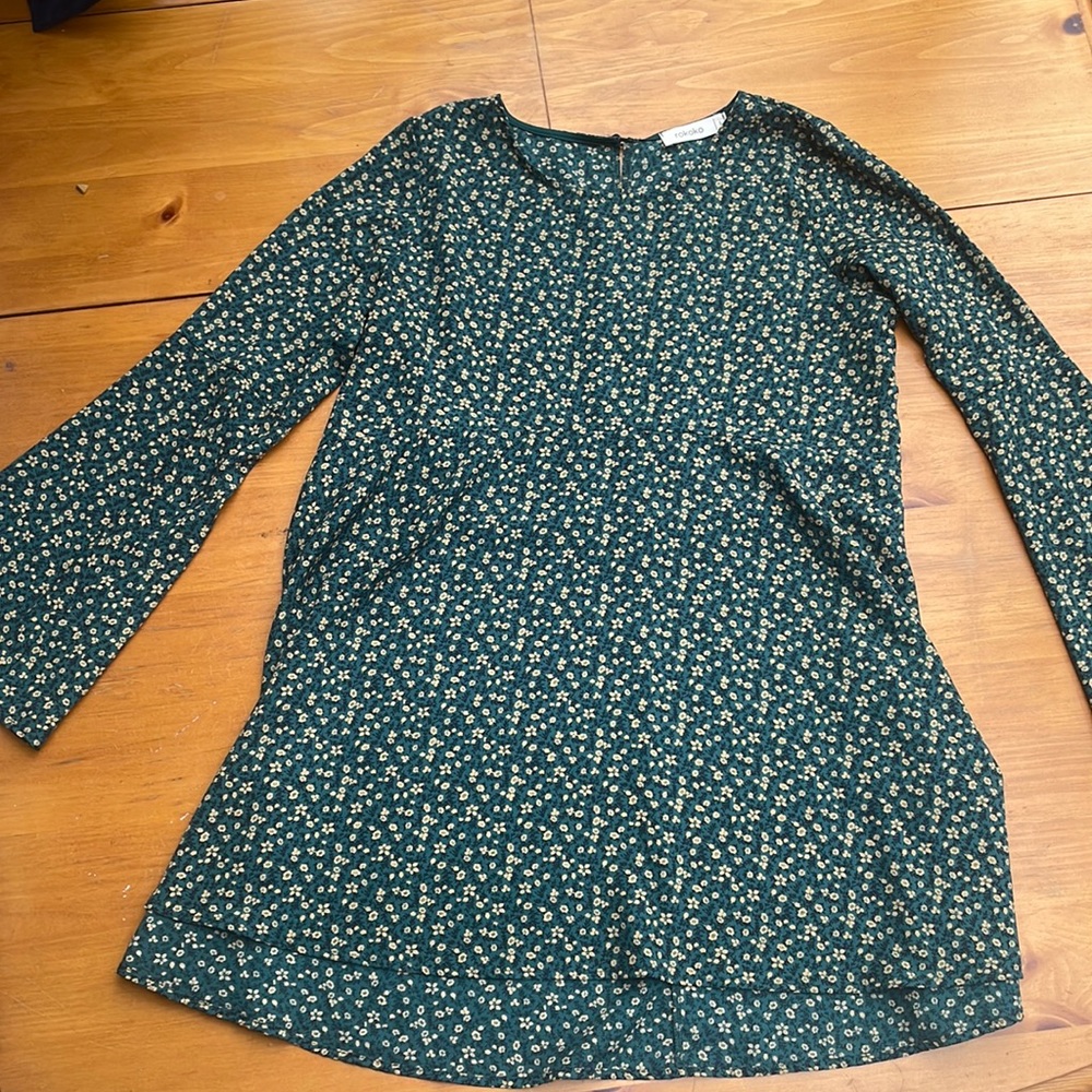 Francesca’s Floral Print Dress